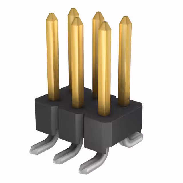961206-6700-AR-TP 3M  Headers Male Pins